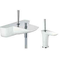 Комплект смесителей Hansgrohe PuraVida 15472400 + 15075400