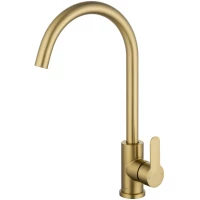 Смеситель для кухни Wonzon & Woghand WW-AE4554-BG золотой матовый