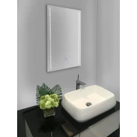 Зеркало WeltWasser Elta 5070-01 10000000990 50x70 см, с LED-подсветкой, сенсорным выключателем