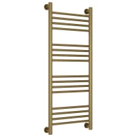 Полотенцесушитель водяной 1000x400 перемычка выгнутая состаренная бронза Богема+ 05-0221-1040