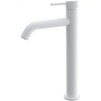 Смеситель для раковины Wonzon & Woghand WW-H1062-MW белый матовый