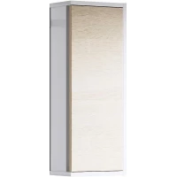 Шкаф дуб сонома/белый глянец Aqwella 5 Stars Miami Mai.04.25