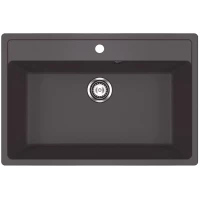 Кухонная мойка Ulgran шоколад U-600-345