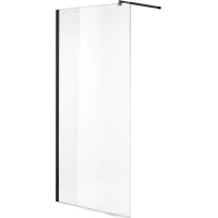 Неподвижная перегородка 120 см Niagara NG-683-12BLACK прозрачное