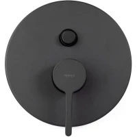 Смеситель для ванны Emmevi Filobrass 85019/NEO встраиваемый, черный матовый