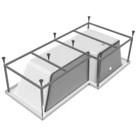 Каркас для ванны 170x70/85 Vayer Options GL000011651