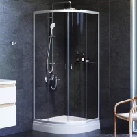 Душевой уголок 80x80 см Am.Pm X-Joy W88G-205-080MT64 прозрачное