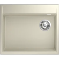 Кухонная мойка Rivelato Tesoro TR-605-R beige scuro 60x51 см, темно-бежевый