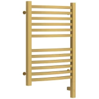 Полотенцесушитель электрический 600x400 золотой матовый МЭМ правый Сунержа Аркус 3.0 032-5705-6040