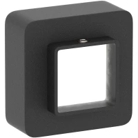 Накладка маскировочная 27x27 мм Сунержа 15-1030-0002 темный титан муар