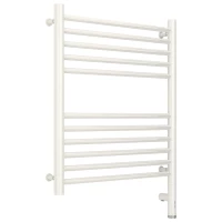 Полотенцесушитель электрический 600x500 белый глянец МЭМ правый, перемычка прямая Сунержа Богема 3.0 12-5805-6050