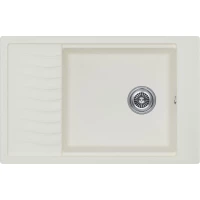 Кухонная мойка KuchenStern Ku-Granit Brett 60 111VA10 78x50 см, ваниль