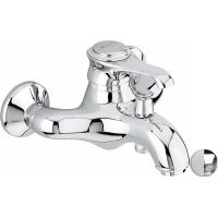 Смеситель для ванны Emmevi Tiffany 6001/BC хром/белый  