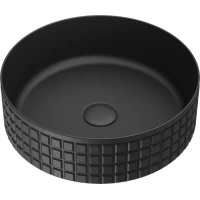 Раковина-чаша Omoikiri Akira-BL 4972073 40,5x40,5 см, накладная, черный