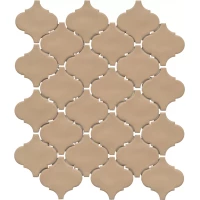 Арабески Марокко бежевый матовый 26x30