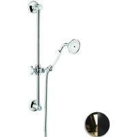 Душевой гарнитур Emmevi C02541OANO 1 режим, золотой/черный