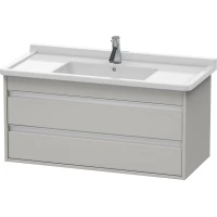 Тумба бетонно-серый матовый 100 см Duravit Ketho KT664500707