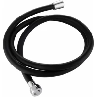 Душевой шланг Fashun A44-7 150 см, хром/черный матовый