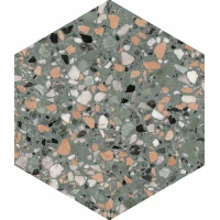 Керамогранит 123384 Terrazzo Teal 32x36,8