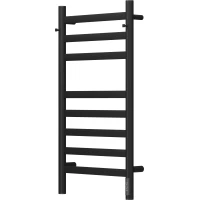 Полотенцесушитель электрический APEXTERMO Sfera SF10184BM 780x432, диммер правый, черный матовый