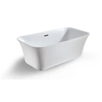 Акриловая ванна SSWW M706S 160x80 см, отдельностоящая, белый