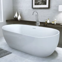 Акриловая ванна BelBagno BB417-1900-800 190x80 см, отдельностоящая, белый