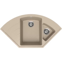 Кухонная мойка Ulgran Marta 1000-03 100x55 см, угловая, десерт
