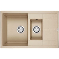 Кухонная мойка Paulmark Feste песочный PM237850-QU
