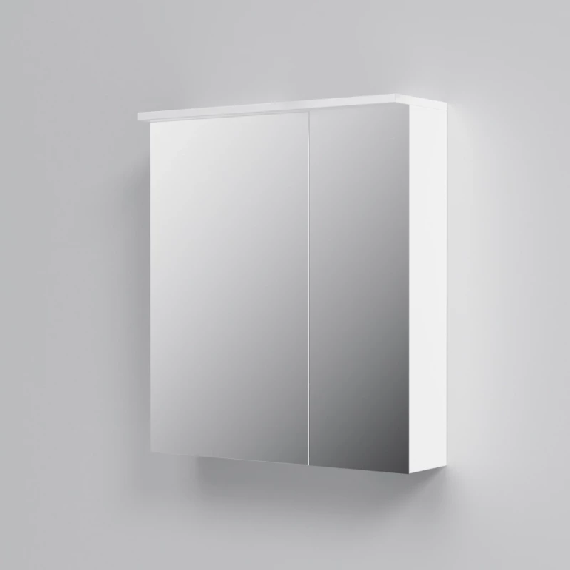 Зеркальный шкаф 60x68 см белый глянец Am.Pm Spirit M70MCX0601WG