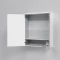 Зеркальный шкаф 60x68 см белый глянец Am.Pm Spirit M70MCX0601WG - 4