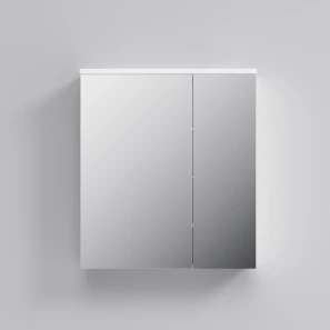 Изображение товара зеркальный шкаф 60x68 см белый глянец am.pm spirit m70mcx0601wg