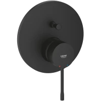 Смеситель для ванны Grohe Essence 24167KF1 встраиваемый, черный матовый