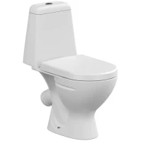 Унитаз-компакт Cersanit Star A63423 косой выпуск, с сиденьем микролифт, белый