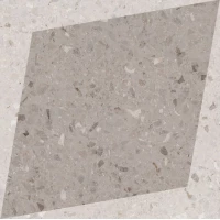 Керамогранит Natural Drops Rhombus Decor Taupe 18,5x18,5