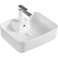 Раковина-чаша WesnaArt Kubus 3011-KUB13 52x42 см, накладная, белый