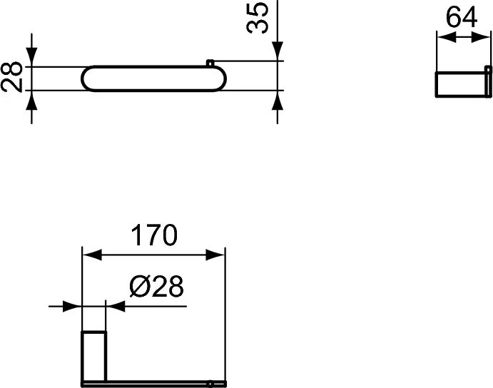 Держатель туалетной бумаги Ideal Standard Conca T4497AA - фото 3