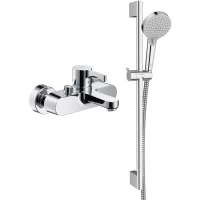 Смеситель для ванны Hansgrohe Metris S 31460000 + 26275000