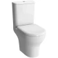Унитаз-компакт Vitra Zentrum 9012B003-7204 с сиденьем микролифт, белый
