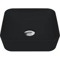 Раковина-чаша Creavit Ultra UL040-00SM00E-0000 40x40 см, накладная, черный матовый