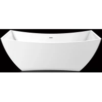 Акриловая ванна Lagard Issa White Star lgd-issa-ws 178x75 см, отдельностоящая, белый