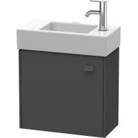 Тумба графит матовый 48,4 см Duravit Brioso BR4051L4949