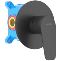 Смеситель для душа Aquatek  Бетта AQ1166MB встраиваемый, черный матовый