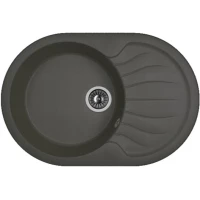 Кухонная мойка Dr.Gans Берта 760 25.040.C0760.411 76x51 см, графит