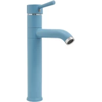 Смеситель для раковины Славен Город Серия-Д СЛ-ОД-Д81 синий матовый