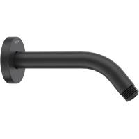 Кронштейн для верхнего душа Aquatek AQ2173MB 160 мм, настенный, черный матовый