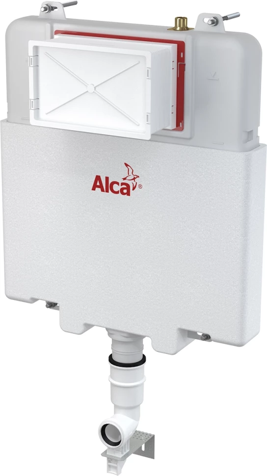Бачок для замуровывания в стену AlcaPlast AM1112 сифон для сбора конденсата alcaplast