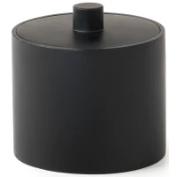 Баночка Gedy Brenda BR03(14) черный матовый