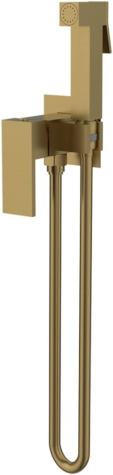 Гигиенический душ Vincea VHFW-102BG со смесителем, золотой матовый гигиенический душ со смесителем vincea