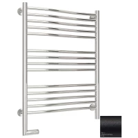 Полотенцесушитель электрический 800x600 темный титан муар МЭМ левый Сунержа Флюид 2.0 15-5220-8060