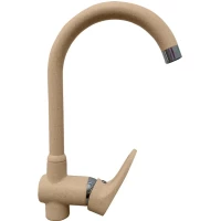 Смеситель для кухни GranFest 3023 песочный